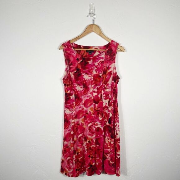 connected apparel Dresses & Skirts - Connected Apparel Pink Floral Dress